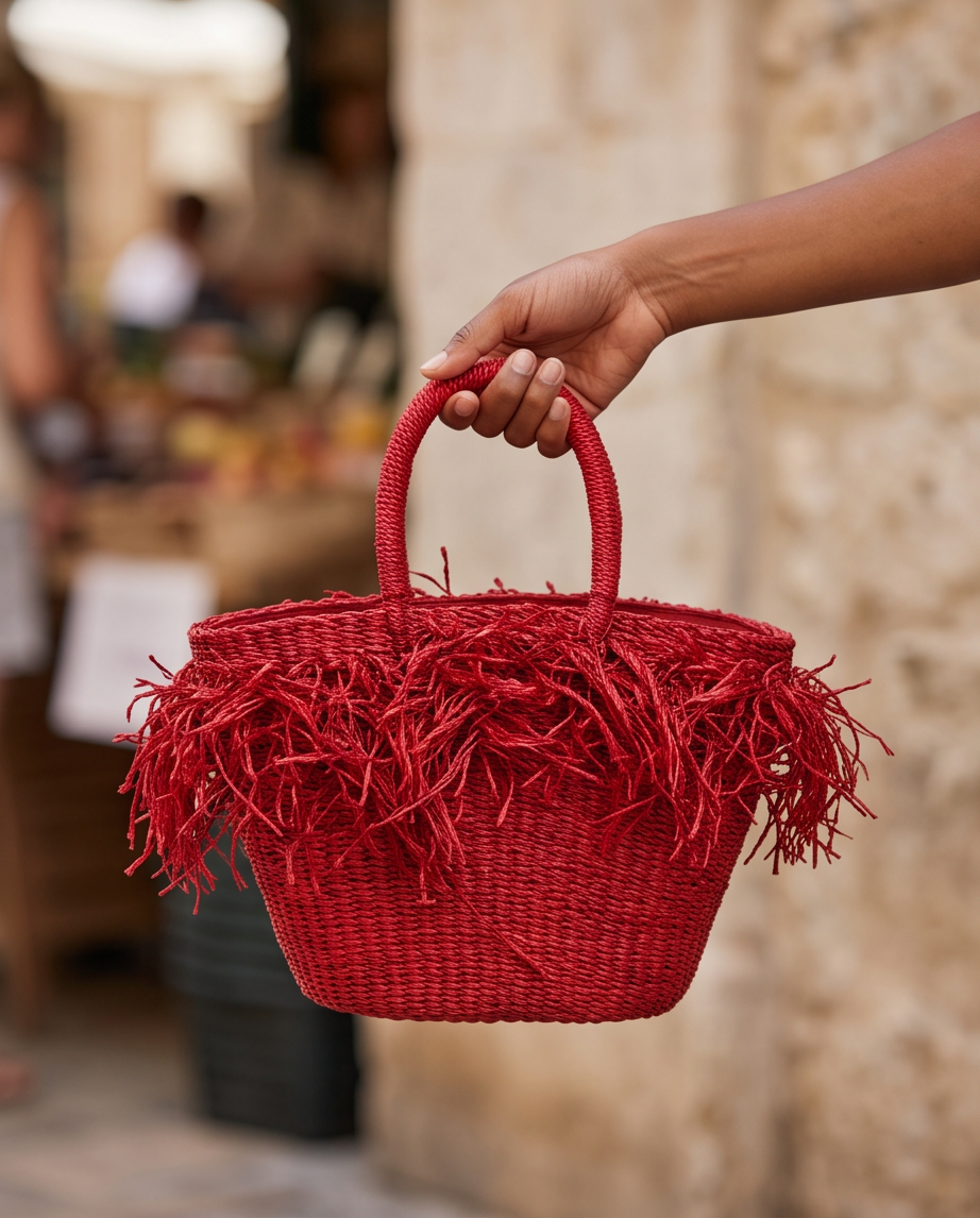 Mini Bolga basket bags