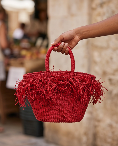 Mini Bolga basket bags