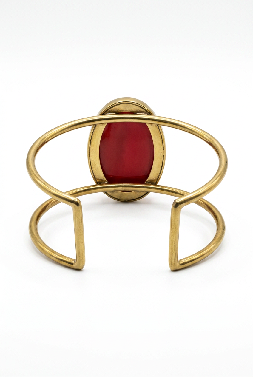 Bold bangle red