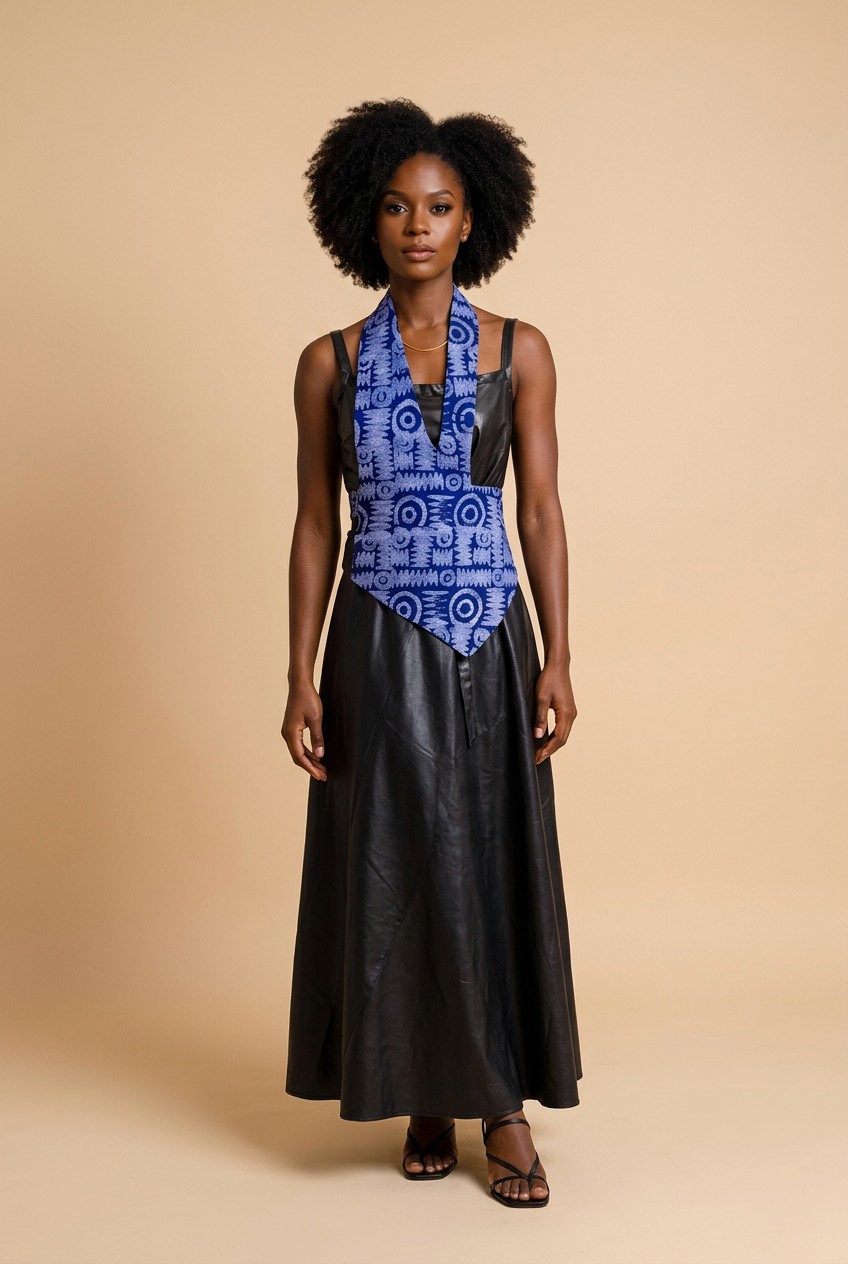 Dashiki detail accessoire blue