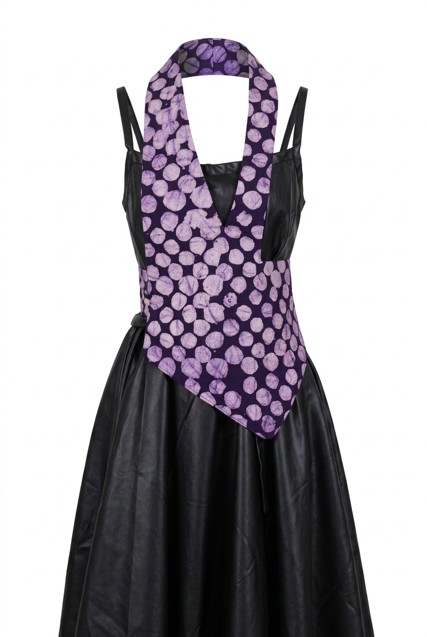Dashiki detail accessoires purple